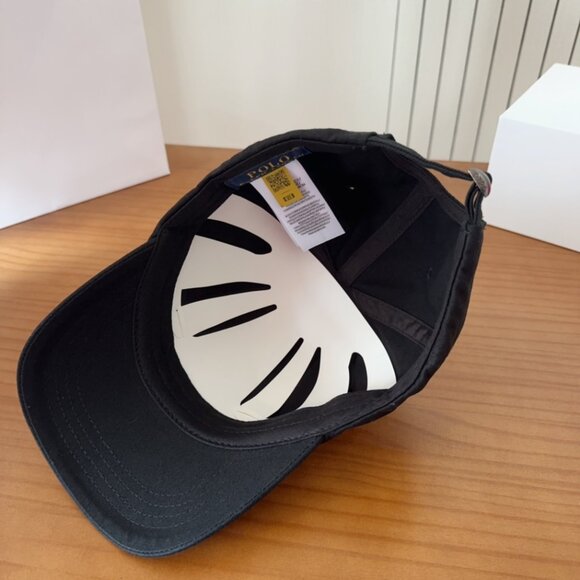 Black Polo Baseball Cap - Picture 7 of 8